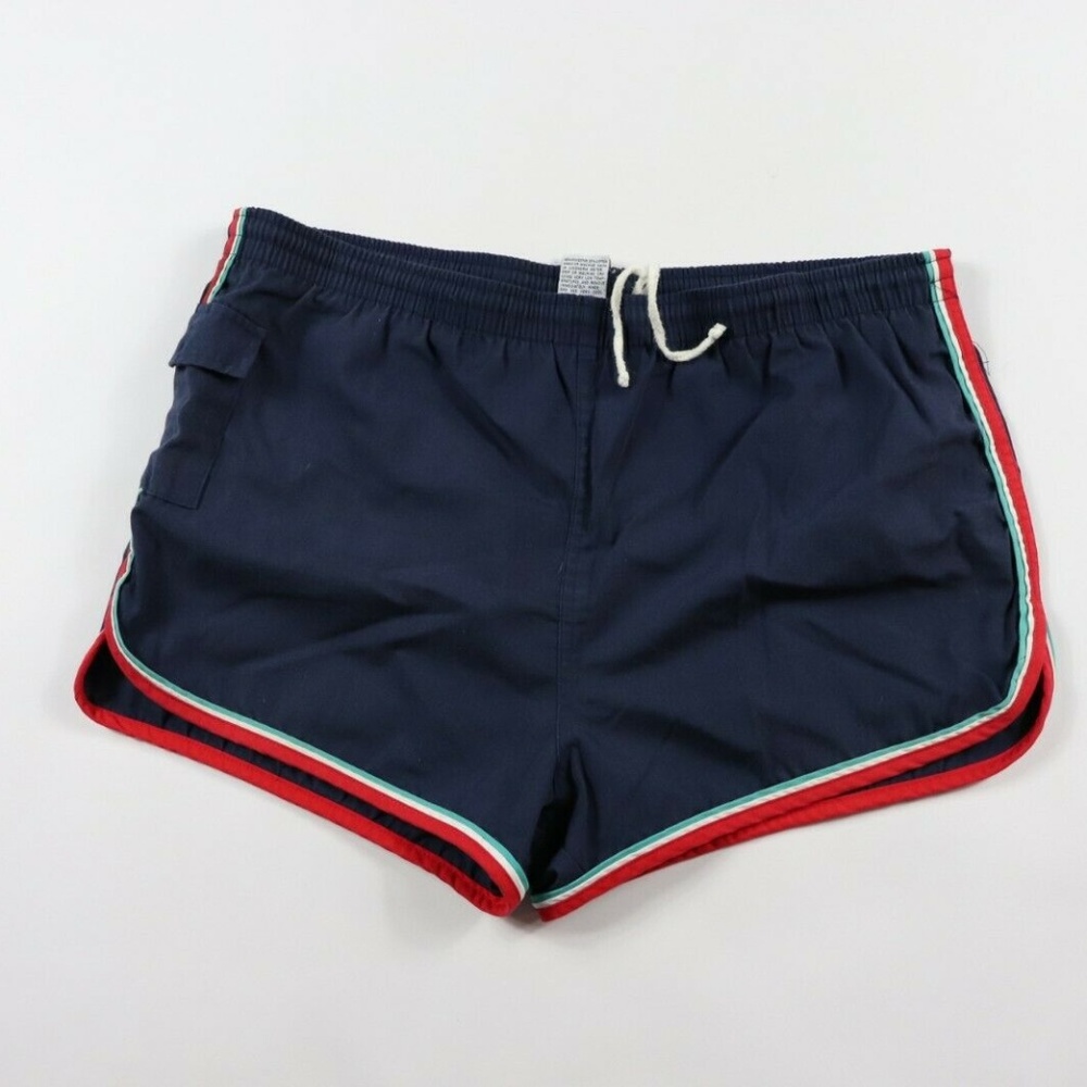 Vintage Catalina Lined Running Shorts Size 40 Blue